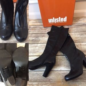 Kenneth Cole Unlisted Black Boots, 7